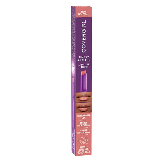 Covergirl Simply Ageless Lip Flip Liner Brilliant Coral 290