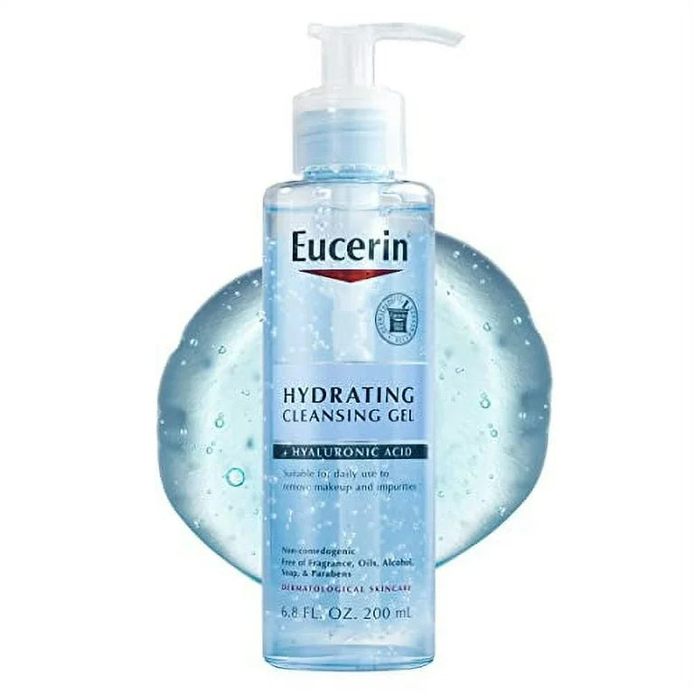 Eucerin Hydrating Face Cleansing Gel 6.8oz