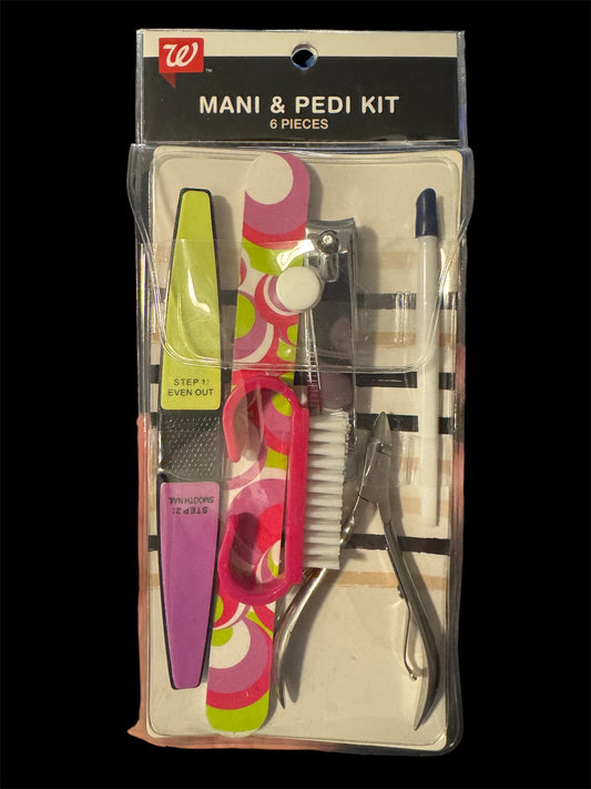 Walgreens Mani & Pedi Kit 6 Pieces