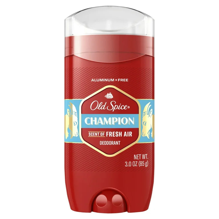 Old Spice Aluminum Free, Men's Deodorant Invisible Solid Stick, Champion Scent, 3.0 oz