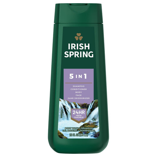 Irish Spring 5-in-1 Body Wash, 20 Ounces