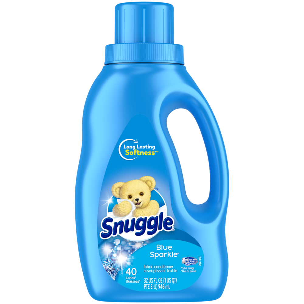 Snuggle Liquid Fabric Softener, Blue Sparkle, 32 oz, 40 Loads