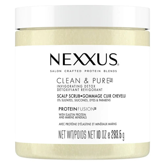 Nexxus Hair Scrub To Nourish & Clarify Exfoliating Scalp Scrub Silicone, Dye, & Paraben Free 10 oz