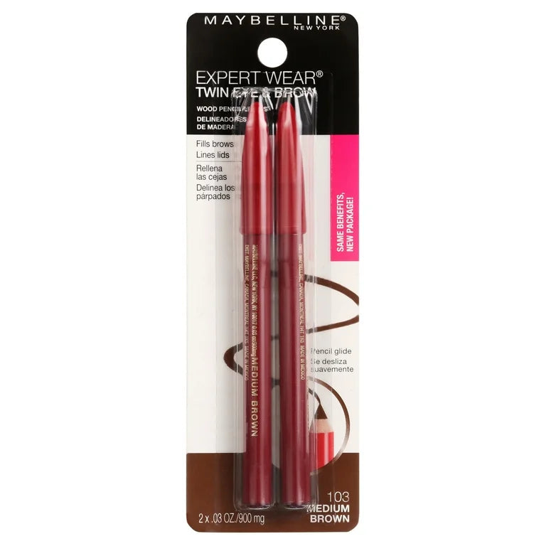 Maybelline Expert Wear Twin Eye & Brow Pencils (click for options)