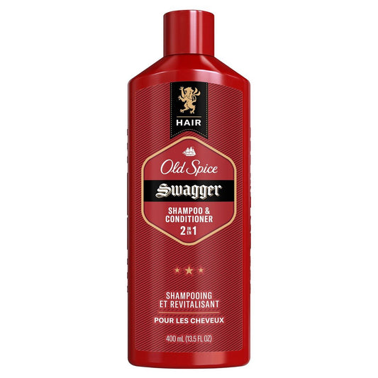 Old Spice Swagger 2-in-1 Shampoo & Conditioner, 13.5 OZ