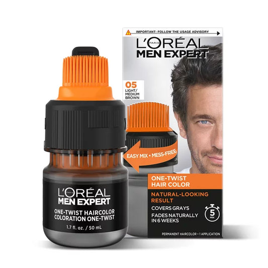 L’Oréal Men Expert Hair Color Light/Medium Brown Permanent Hair Color***