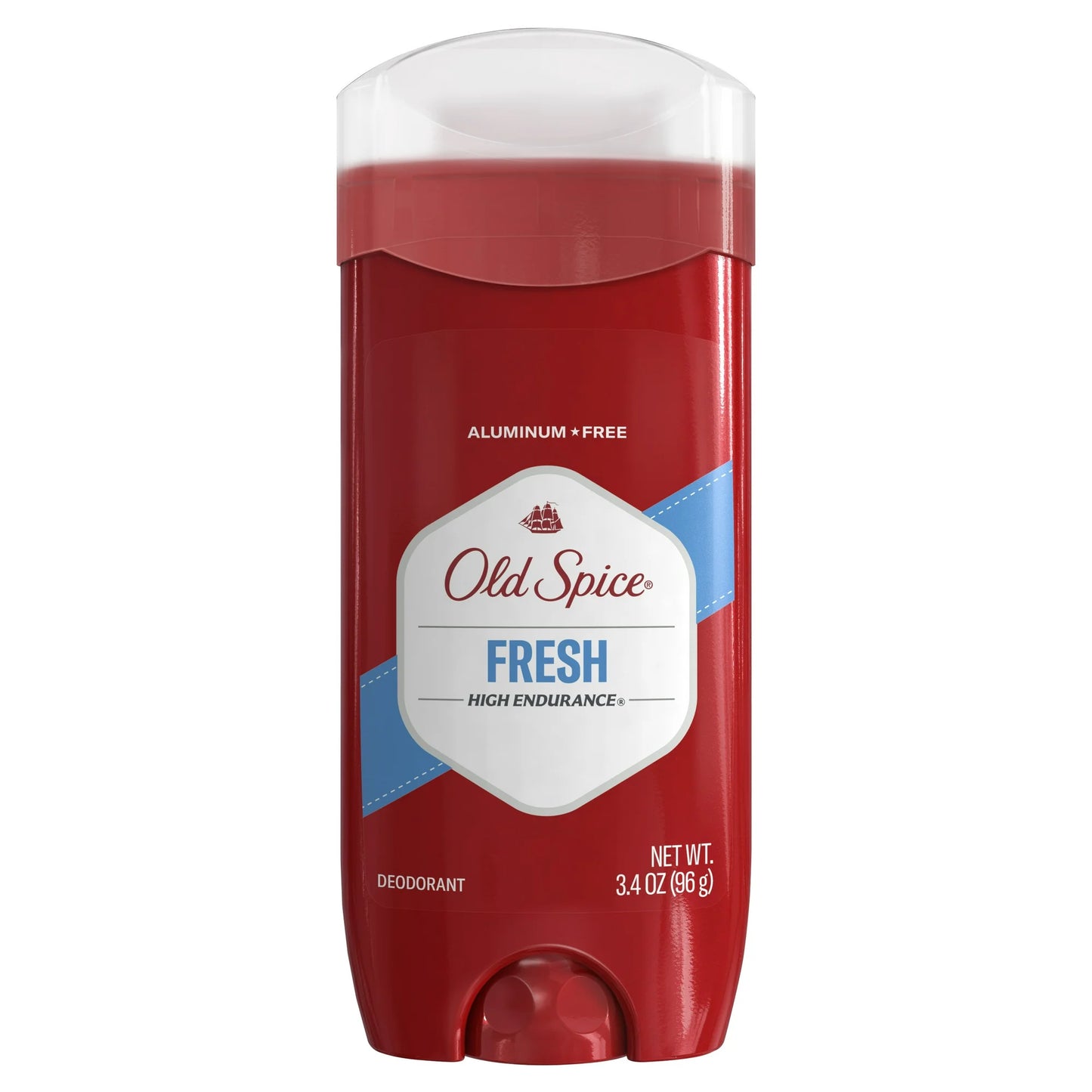 Desodorante en barra Old Spice sin aluminio para hombres, frescura de alta resistencia, 3,4 oz***