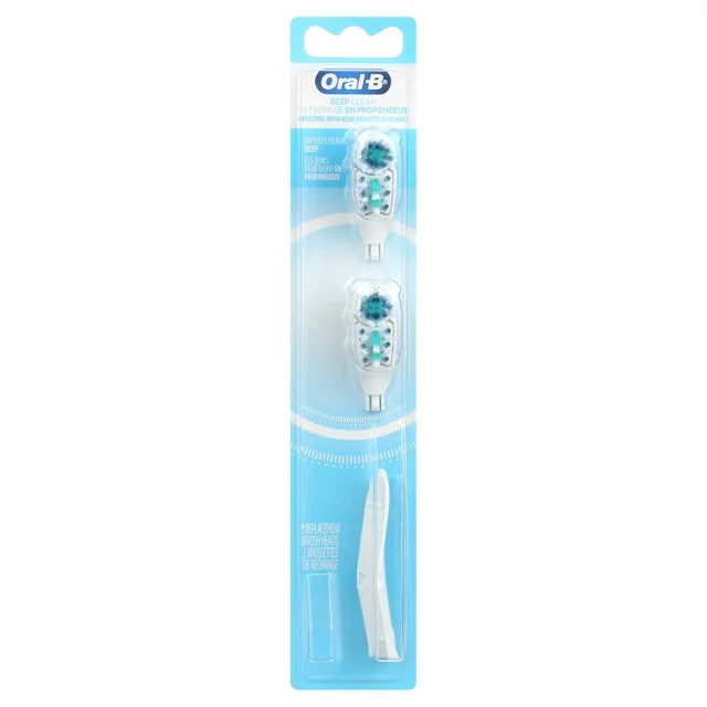 Oral-B Deep Clean Replacement Brush Heads 2ct***