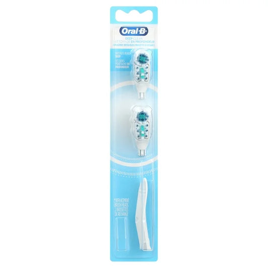 Cabezales de repuesto para cepillos de dientes Oral-B Deep Clean, 2 unidades***