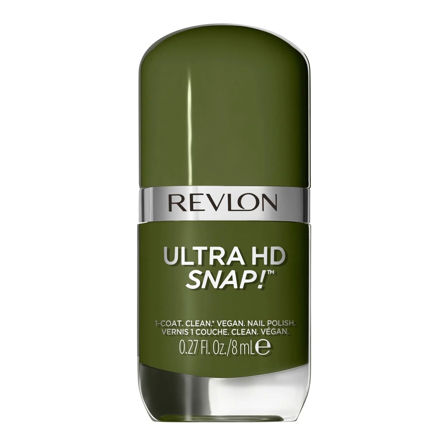 Esmalte de uñas Revlon Ultra HD Snap vegano brillante, 022 Commander In Chief, botella de 0,27 onzas líquidas