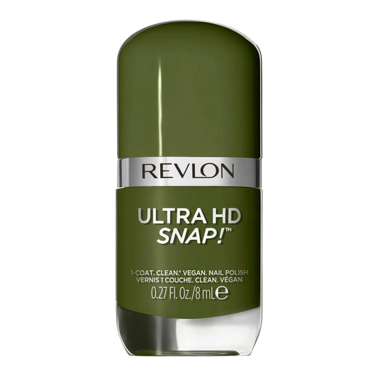 Revlon 超高清 Snap 純素光澤指甲油，022 Commander In Chief，0.27 液體盎司瓶裝