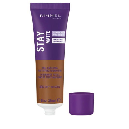 Rimmel Stay Matte Foundation Deep Mocha 504