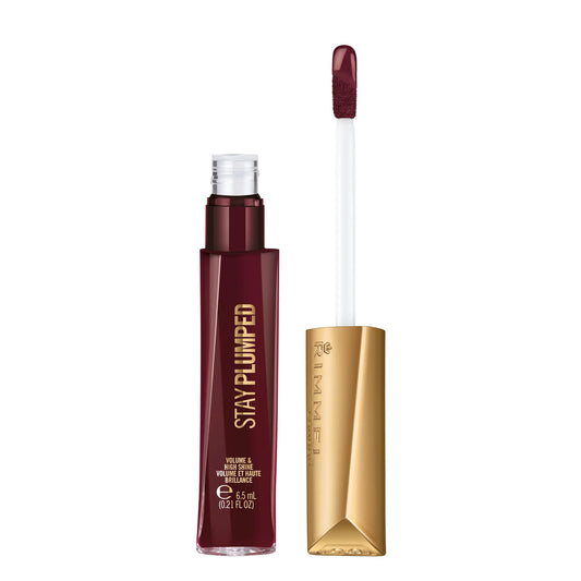 Rimmel Stay Plumped Lip Gloss Bittersweet Plum 841