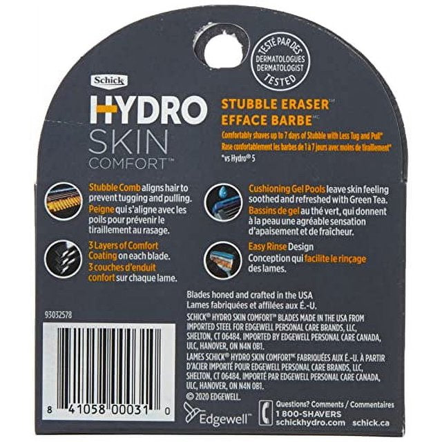 Recambios de borrador Schick Hydro Stubble, 4 unidades***