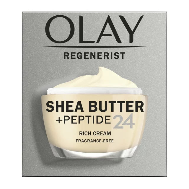 Olay Regenerist Moisturizer with Shea Butter, Fragrance-Free, 1.7 oz