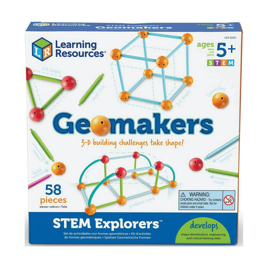 學習資源 STEM 探索者 Geomakers 建築玩具