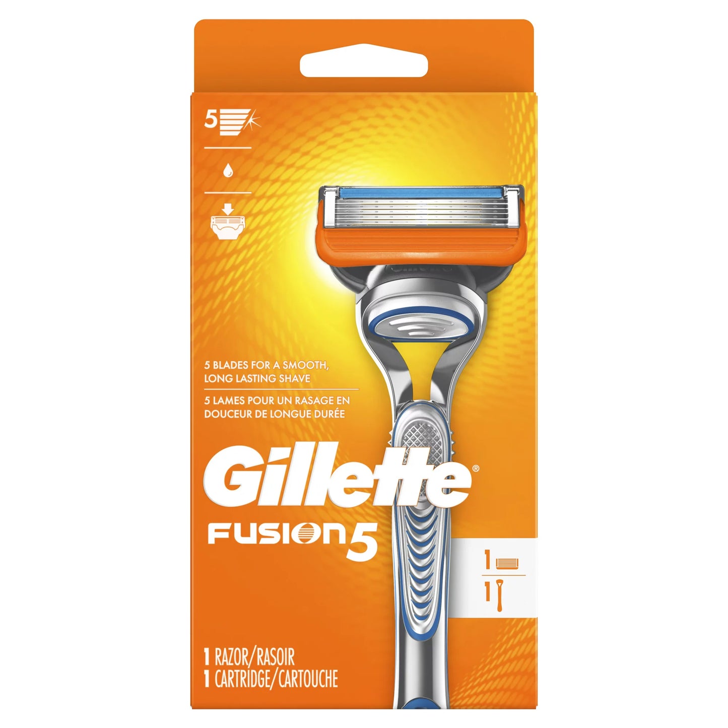 Maquinilla de afeitar Gillette Fusion 5 y 1 cartucho