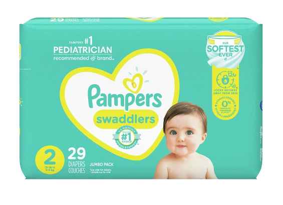 Pampers Swaddlers Diapers Jumbo Bags (click for all size options)