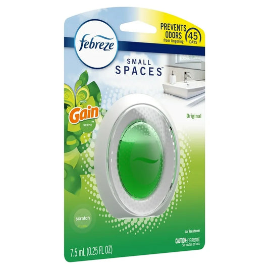 Ambientador Febreze para espacios pequeños, aroma original, 1 unidad