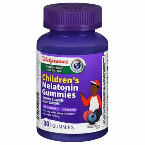 Walgreen's Children's Melatonin Gummies Mixed Berry 30ct