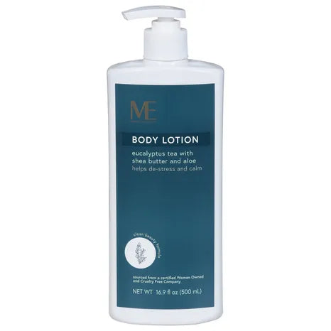 Loción corporal Modern Expressions con té de eucalipto, manteca de karité y aloe, 16,9 oz***