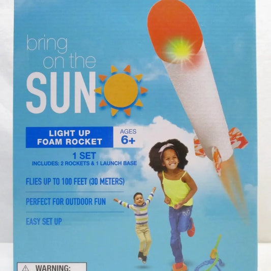 Bring on the Sun Light Up Foam Rocket